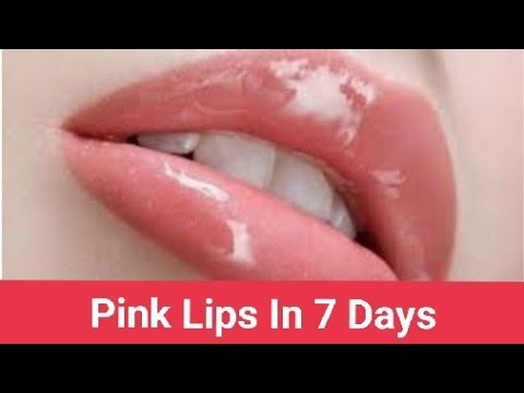 Pink Lips In 7 Days(DIY) (सिर्फ 7 दिन लगाएं होंठ हमेशा के लिएं गुलाबी हो जायेंगे) #remidy