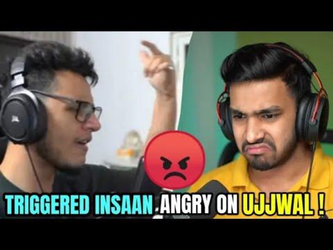 TRIGGERED INSAAN ANGRY ON TECHNO GAMERZ | TECHNO GAMERZ AND TRIGGERED INSAAN CONTROVERSY