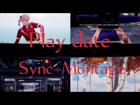 Play date | Sync Montage | Pubg Mobile | Samsung A3,A5,A6,A9,A10,A20,J5,J6,J7,J10.