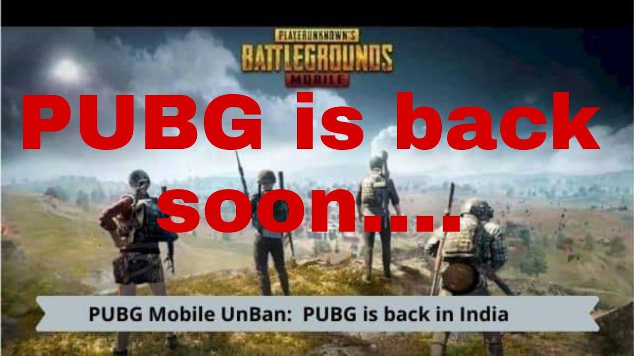 PUBG UNBAN IN INDIA TODAY OFFICIALY ANNOUNCED BY PUBG CORPORATION ! BIG NEWS