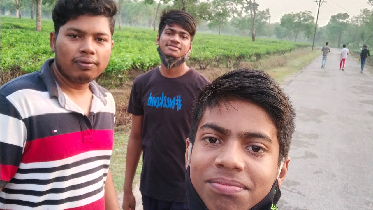 Morning walk with brothers! ??