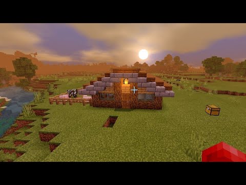 Simple house in Minecraft | all in one |No promo|