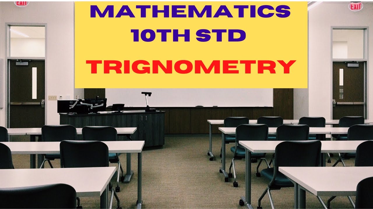 TRIGNOMETRY /10th Std / By Pradeep Paarasmani /Math Is Easy To Learn / Learning Math Is Fun Always