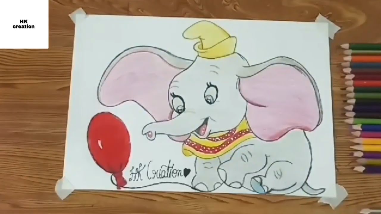 Drawing Dumbo [ HK CREATION ]
