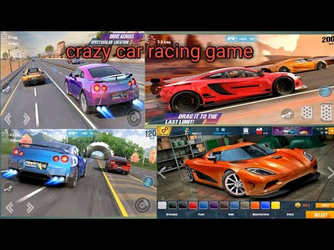 crazy car racing game