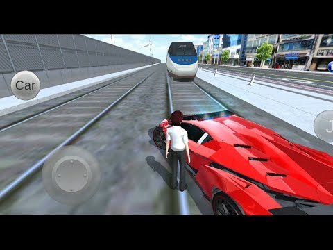 3d car driving class Auto repair shop  to railway station android gameplay