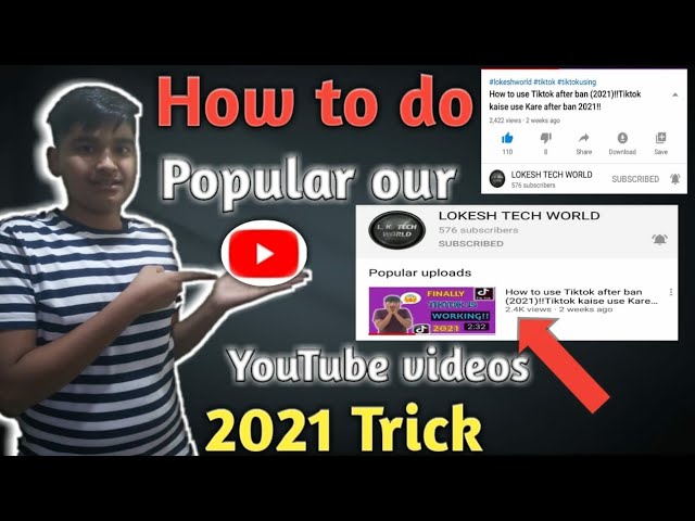 How to enable Popular Upload Option on YouTube (2021)!!How to Do Popular our YouTube videos 2021 !!