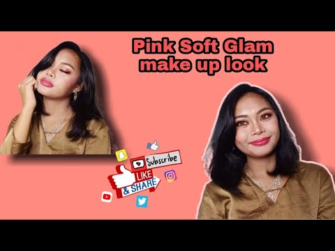 Pink Soft Glam Make-Up look